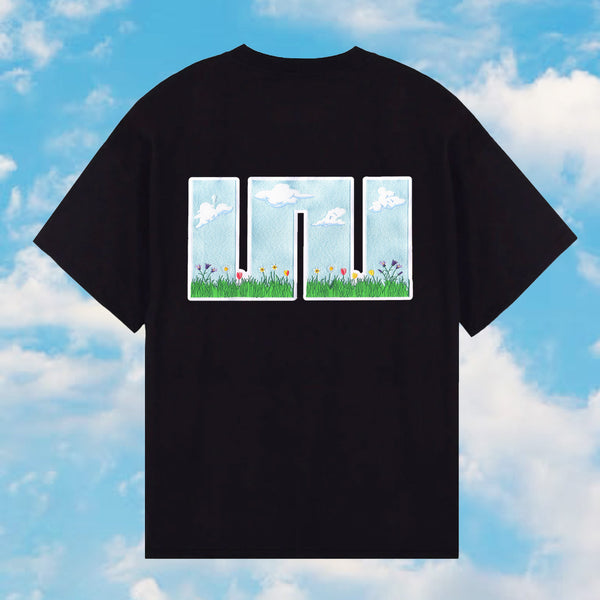 big W black tee
