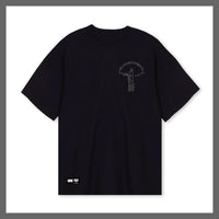 Black crystal tee