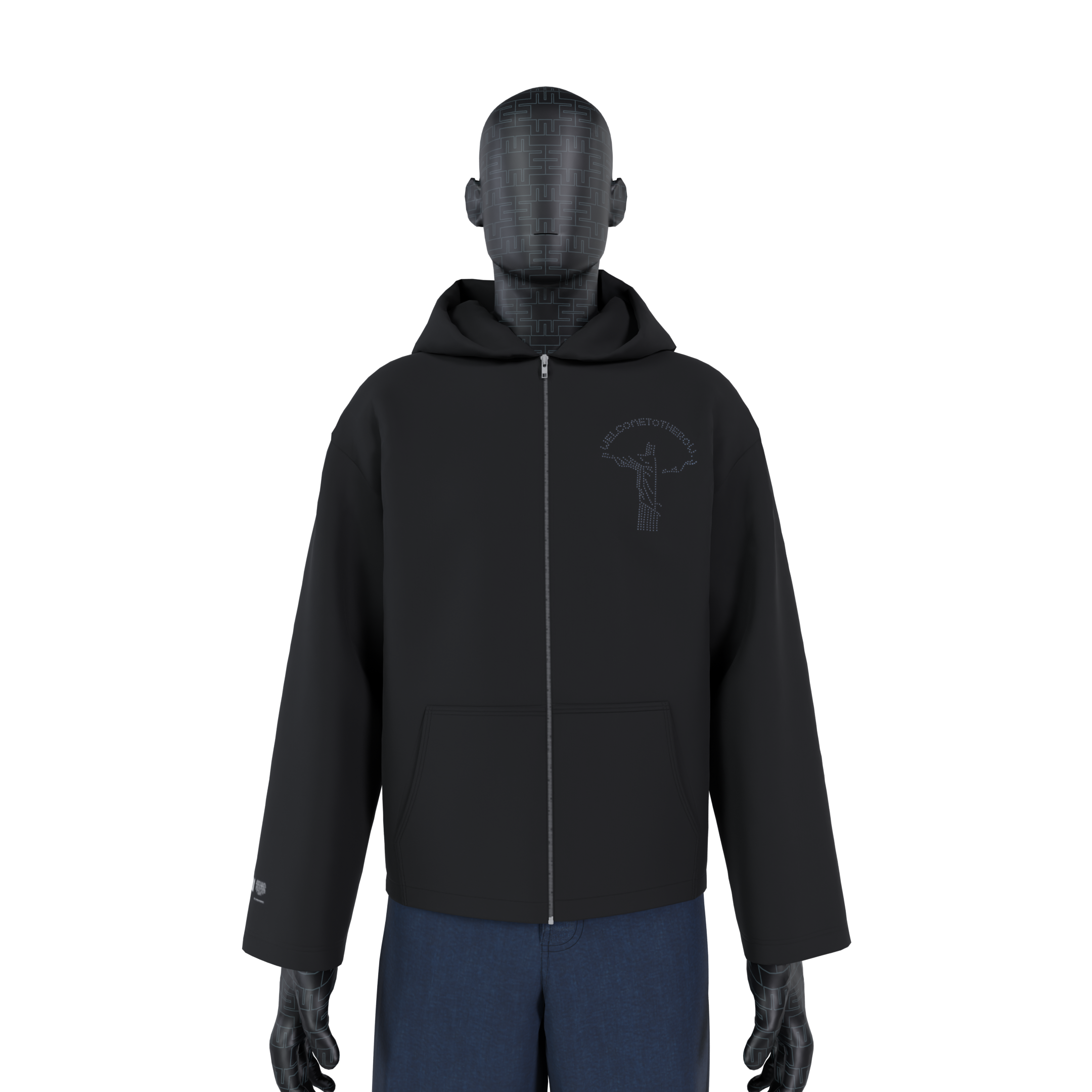 Jesus Piece Zip-Up