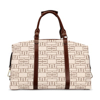 XL NUDE MONOGRAM DUFFLE