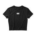 Black Cropped Tee