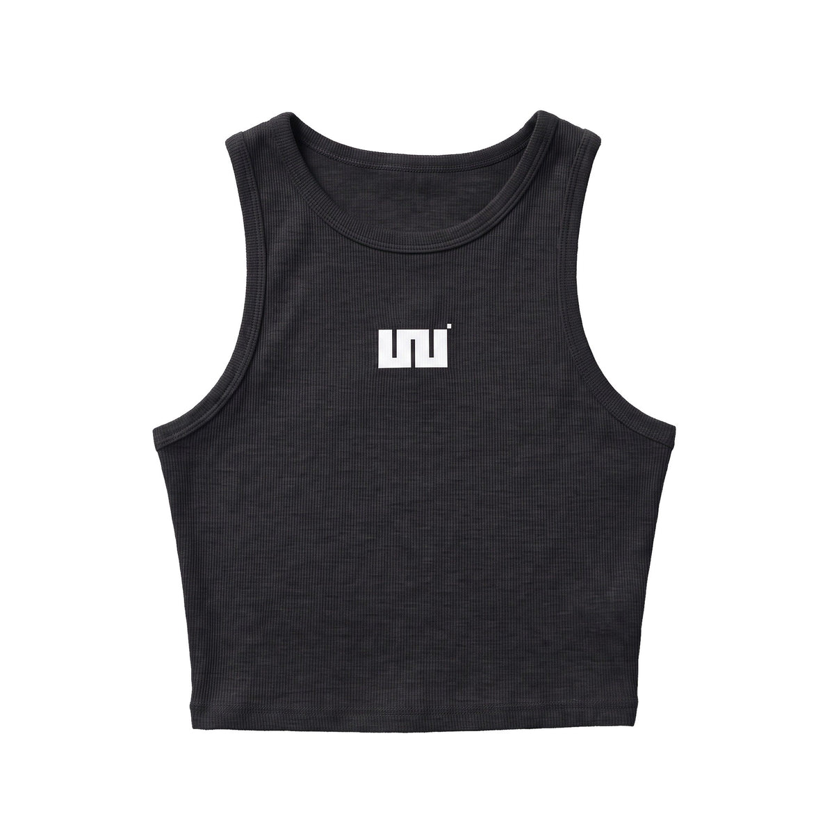 Black Cropped Vest