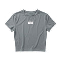 Grey Cropped Tee