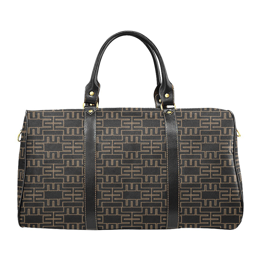 GOLD MONOGRAM DUFFLE