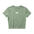 Green Cropped Tee