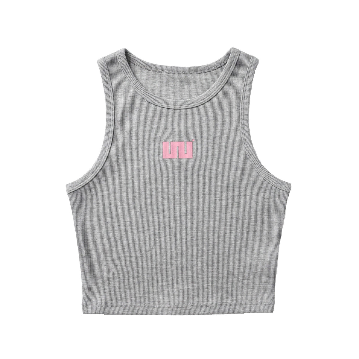 Grey Cropped Vest
