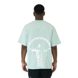 Cyan Redeemer Tee